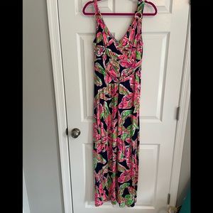 EUC LILLY PULITZER MAXI DRESS SIZE MED